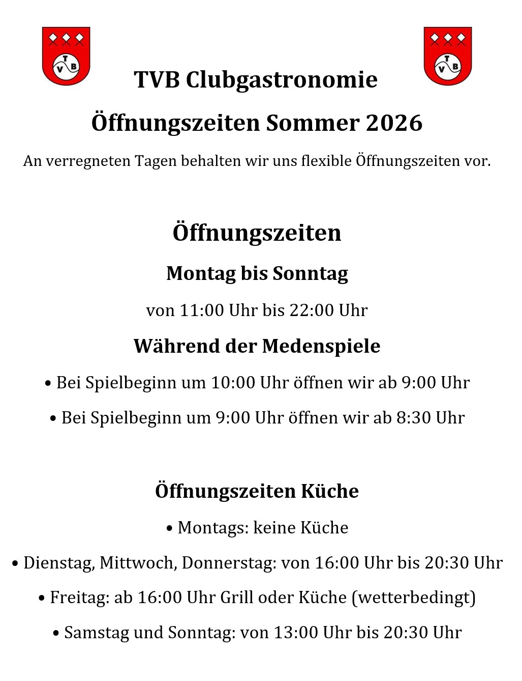 Ffnungszeiten Tv Nord